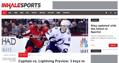 Desktop Screenshot of inhalesports.com
